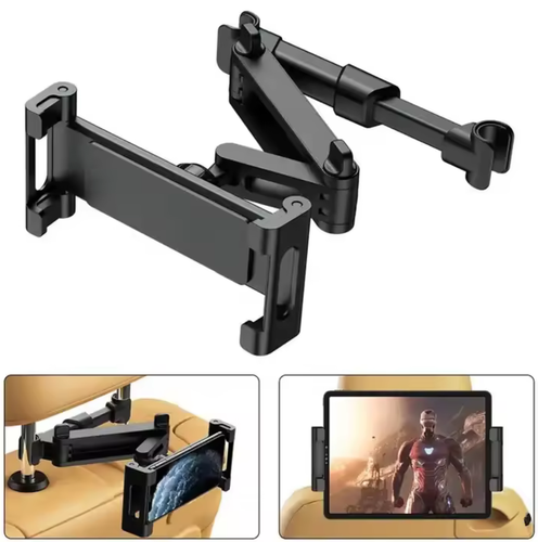 Auto Tablet Halterung Kopfstütze Autohalterung iPad Galaxy Switch ausziehbar - Bild 6 von 15