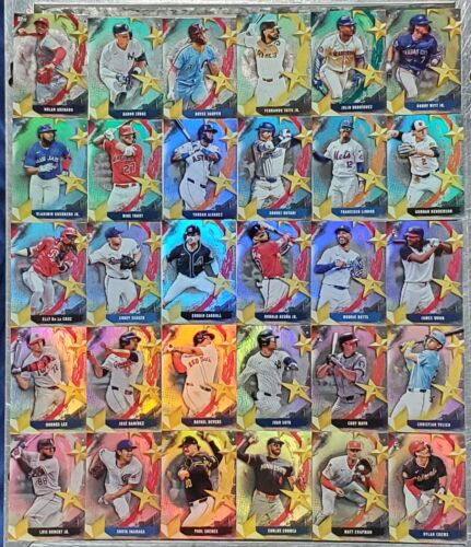 STARS OF MLB 2025 Topps Series 1 / Complete 30 Card Set