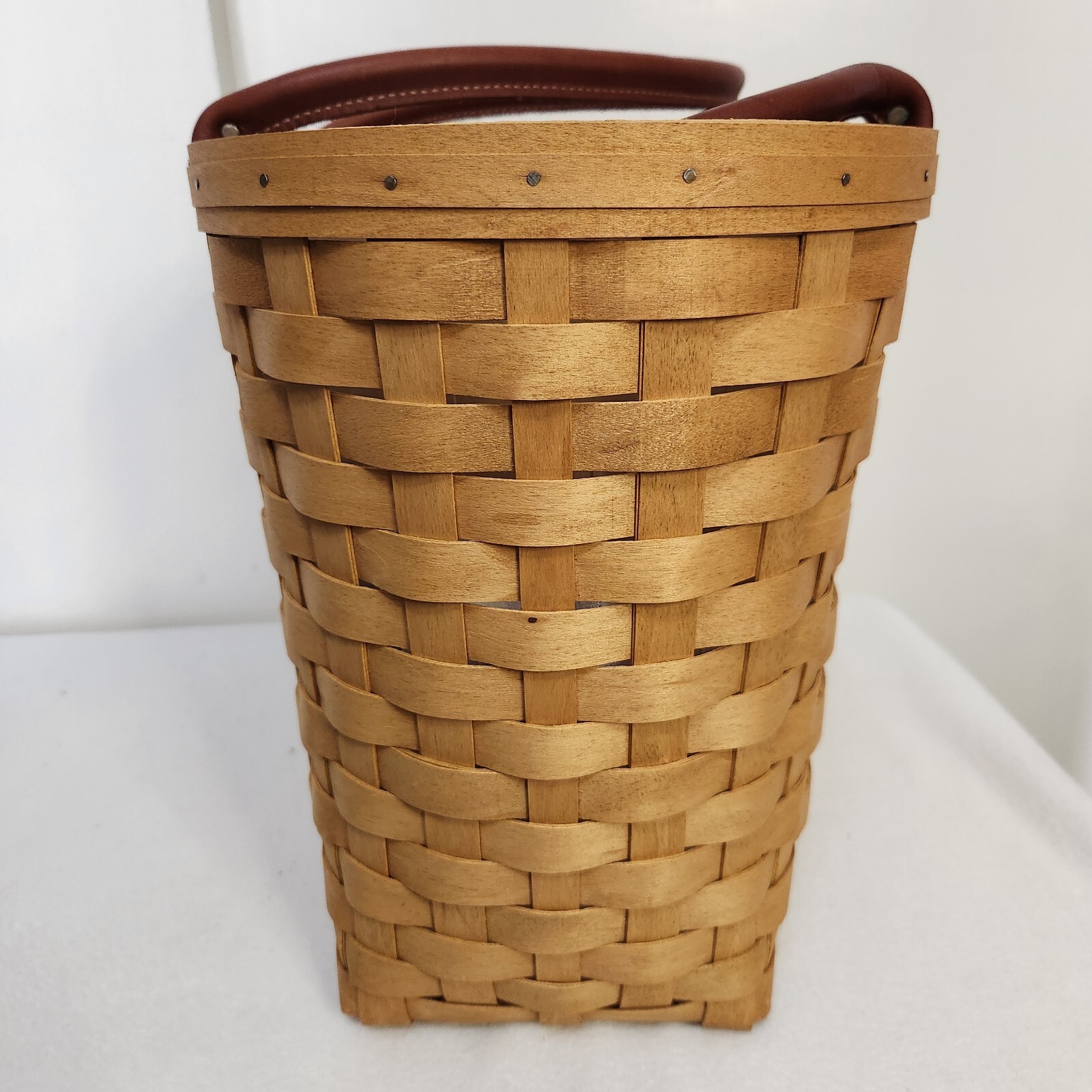 Longaberger 2002 Large Boardwalk Basket Tote Fabric Liner+Protector NOS