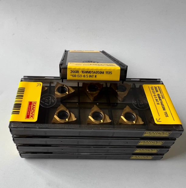 SANDVIK  CNC full thread profile insert 266RL-16MM01A050M 1135 - Image 2 of 3