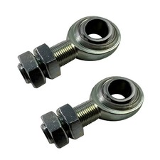 2 X Universal Round 34 Dd Steering Shaft Support Bearing Heim Joint Street Rod