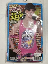 Forum Novelties Women's Pink Hip Hop Old School Costume Tank Top One Size