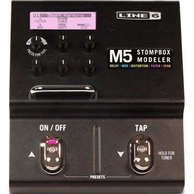 M5 Stompbox Modeler Guitar Multi-Effects Pedal