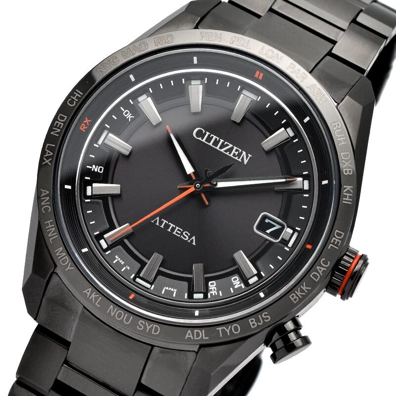 CITIZEN ATTESA CB0286-61E ACT Line アテッサ Citizen Attesa ACT Line Black Titanium™ Series CB0286-61E