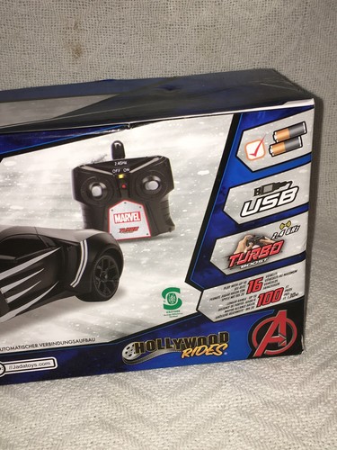 Jada 30544 Marvel Avengers Black Panther Lykan Hypersport 1:16 RC Car New In Box - Picture 14 of 15