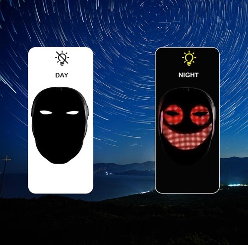 LED Mask With Face Transforming APP Controlled & Programmable Digital LED Light - Picture 4 of 8