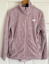 The North Face Osito Teddy Fleece Jacket Pink Womens Medium Full Zip Outdoors