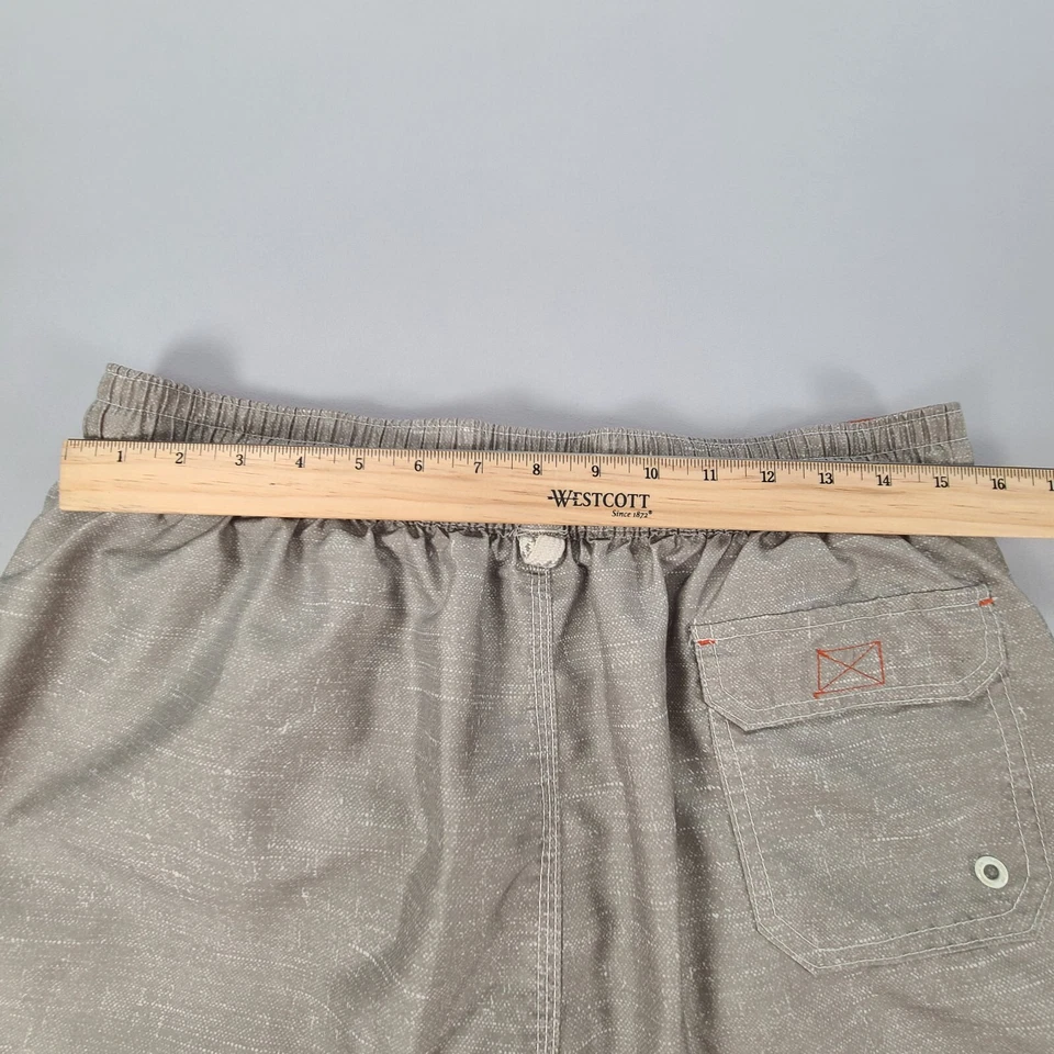 Caribbean Joe Pantalones Cortos Adultos Medianos Marrón Board Shorts Traje de Baño Aire Libre Para Hombres Foto 3 de 4