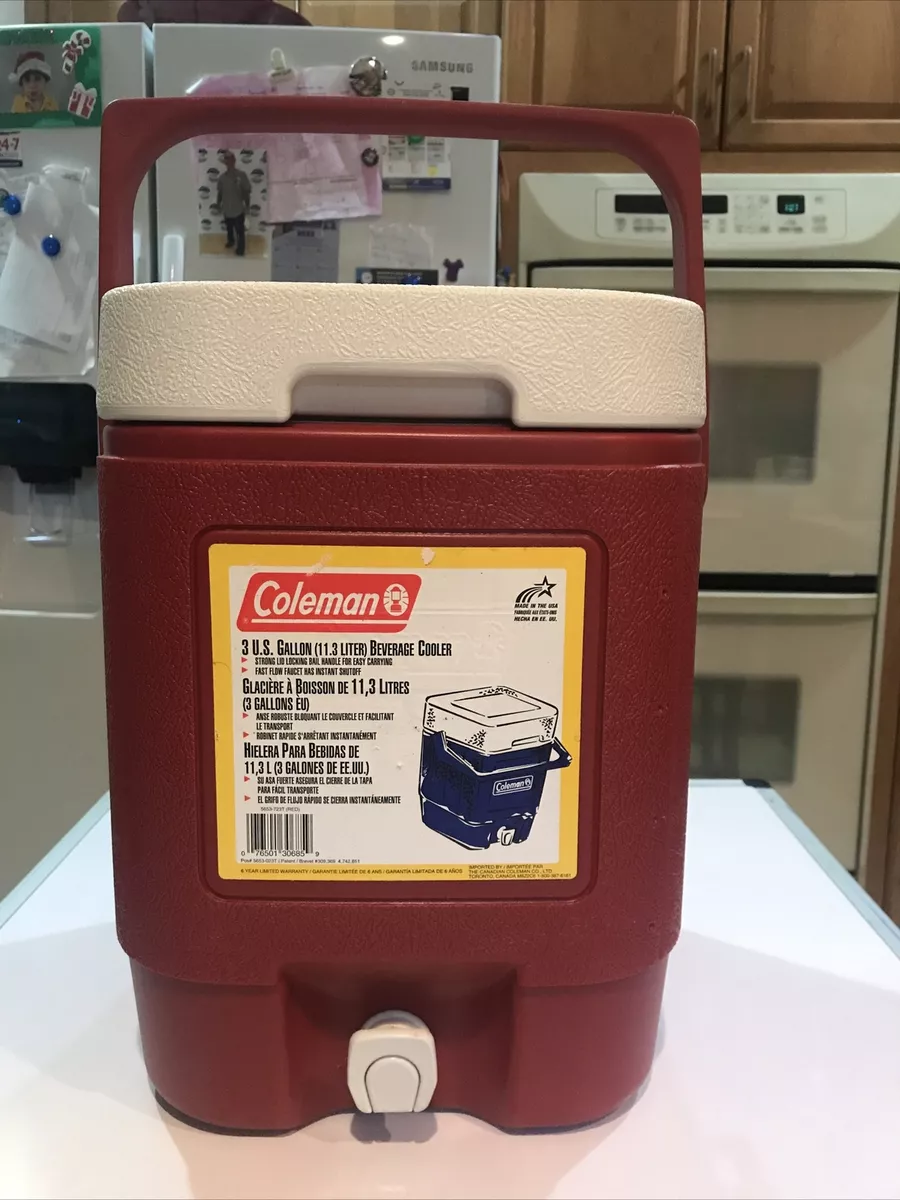 Coleman 5 gallon water cooler 2025