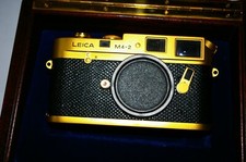 GOLD LEICA LEITZ M4-2 100 YEAR ANNIVERSARY NEW CAMERA with ORIGINAL BOX