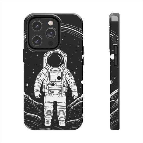 iPhone Case Astronaut Case for iPhone 14 13 Pro Max 12 11 7 8 XS XR Cover Tough - Picture 6 of 43