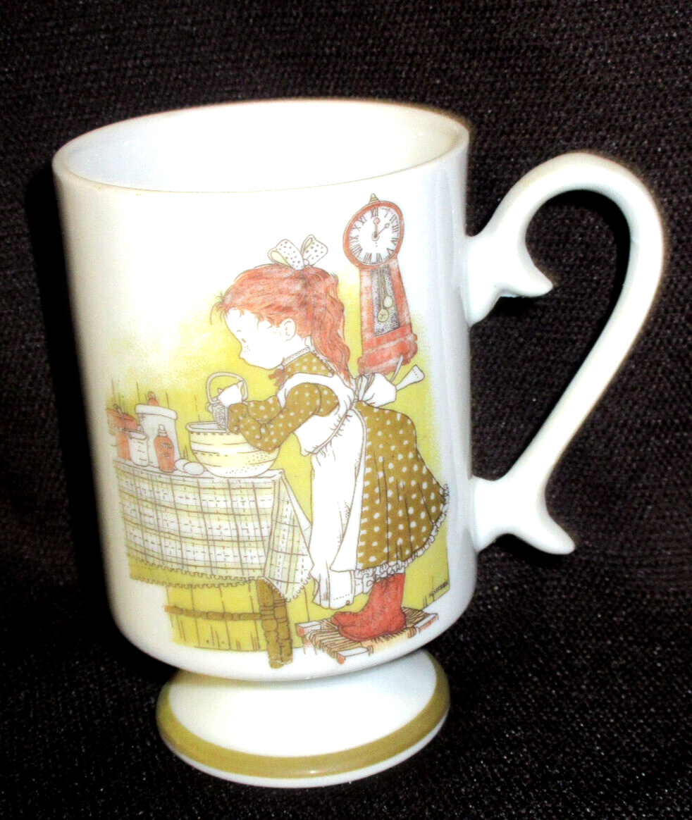 Holly Hobbie Pedestal Coffee Mug Cup LIMITED EDITION (HH1). | eBay