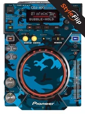 Pioneer CDJ-400 Skin | Camo Blue | Protective Decal | StyleFlip Skins