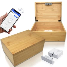 Habit Control Timed Lock Box with App Controlled Lock | Timer and Regular Lock