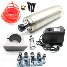 CNC 2,2KW Wassergekühlte Fräsmotor ER20 Spindle Fräse Spindel Frequenzumrichter