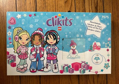 NEW* Lego 7575 CLIKITS ADVENT CALENDAR Jewelry Girl Necklace Ring *RETIRED*  | eBay