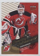 2009-10 Fleer Ultra Crowning Achievements Martin Brodeur #CA8 HOF 2d8