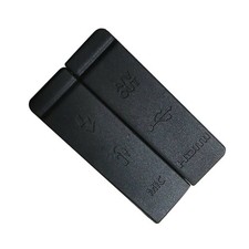 2Pack Rubbber Cap Part USB Rubber Replacement For Canon 5D Mark II 5D2 Camera