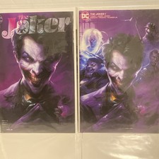 The Joker #1 - Francesco Mattina Variant Cover SET (DC Comics 2021) NM