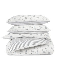 Organic Duvet Cover Twin 68" x 88" GOTS Certified Organic Cotton Duvet Cove...