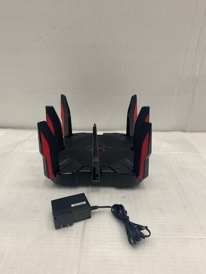 TP-LINK Archer AX11000 Tri-Band Wi-Fi 6 Gaming Router - Black/Red