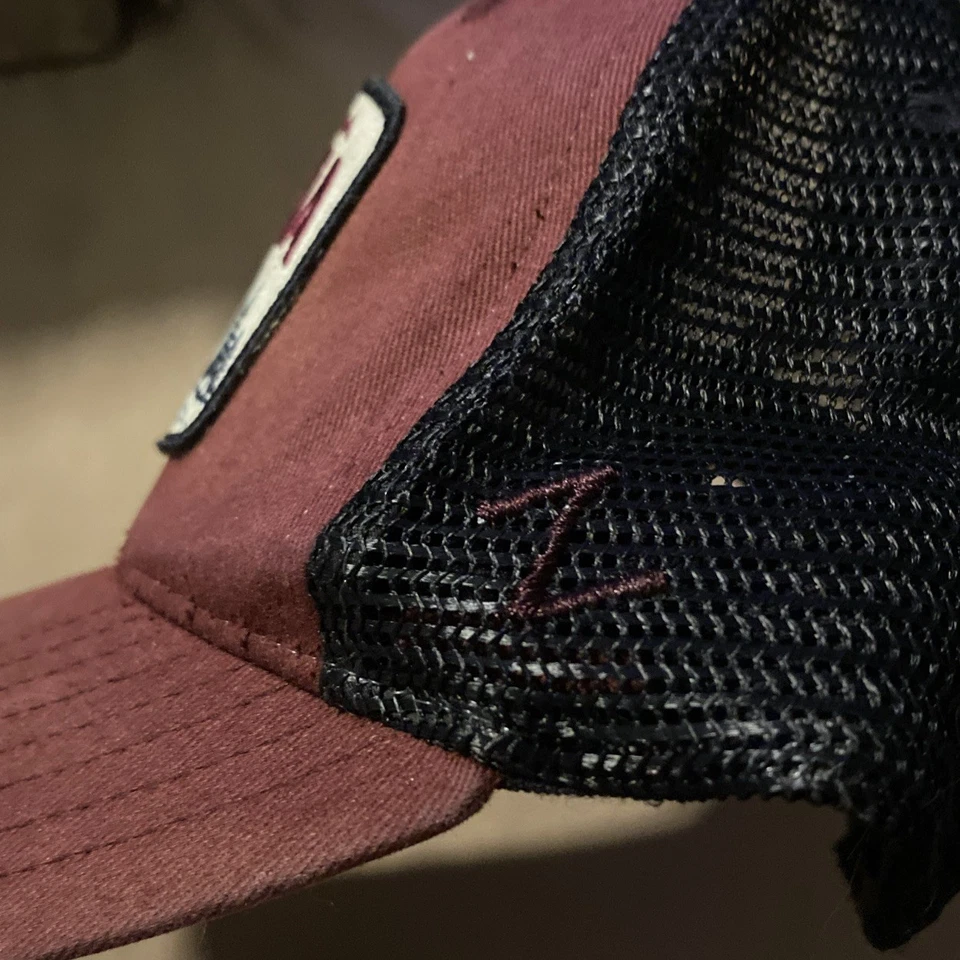 Sedona Arizona Adult OS maroon Embroidered Strapback Souvenir Baseball Hat Cap - Image 3 of 4