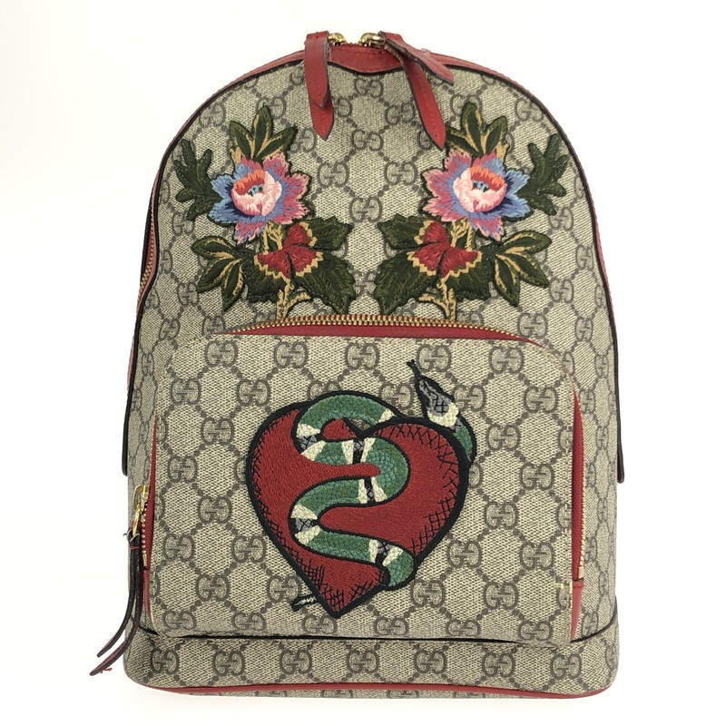 Embroidered Backpack Gucci 427042 GUCCI Women's GG Flower Heart