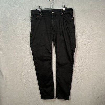 Acne Studios Blå Konst North Stay Black Slim Fit Jeans Mens Size 30 x 28
