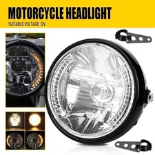 Universal 7 Motorcycle Headlight Led Turn Signal Indicators Headlamp Bracket Universal 7 Motorcycle Headlight Led Turn Signal Indicators Headlamp Bracket
