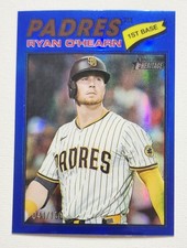 2026 Topps Heritage - Ryan O'Hearn #215 Chrome Blue Refractor /150 - Padres