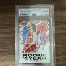 Panini Instant WNBA 2024 Caitlin Clark Rookie of the Year #CCROY-A PSA 8