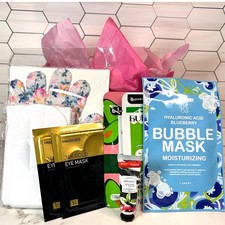 Self Care Spa Gift Basket Skincare Mask Set Bath Bundle Relaxation Kit
