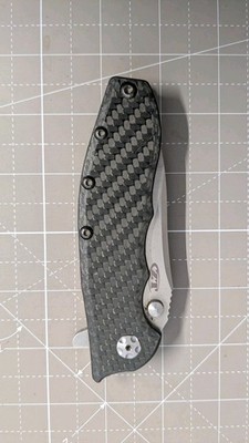 ZT ZERO TOLERANCE Knife Made in USA 0562CF HINDERER SLICER Tactical Flipper