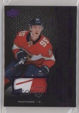 2018 SPx UD Black Lustrous Rookies Purple /35 Henrik Borgstrom #LR-HB Patch 0bv