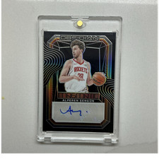 2023-24 Panini Obsidian Magmatic Alperen Sengun Purple Flood /49 Rockets Auto