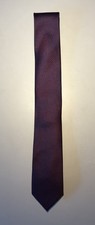 Calvin Klein Krawatte Lila 100 % Seide 6 cm b...