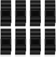Foosball Table Handle Grips Wraps 8 Pcs Replacement Accessories Black Antislip