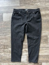 BDG Urban Outfitters Womens black mom jeans Straight Leg Size 34W 18