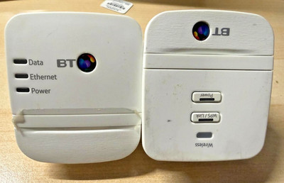 2 × BT Mini WLAN Home Hotspot 600 - AV600 Powerline WLAN Extender - getestet -