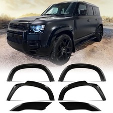 KIT D'ÉLARGISSEURS D'AILES NOIR BRILLANT POUR LAND ROVER DEFENDER 110 2020+