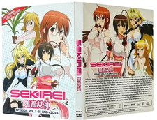 DVD Anime Uncut SEKIREI Series Season 1 2 1-25 End  2 OVA English Dub/Audio