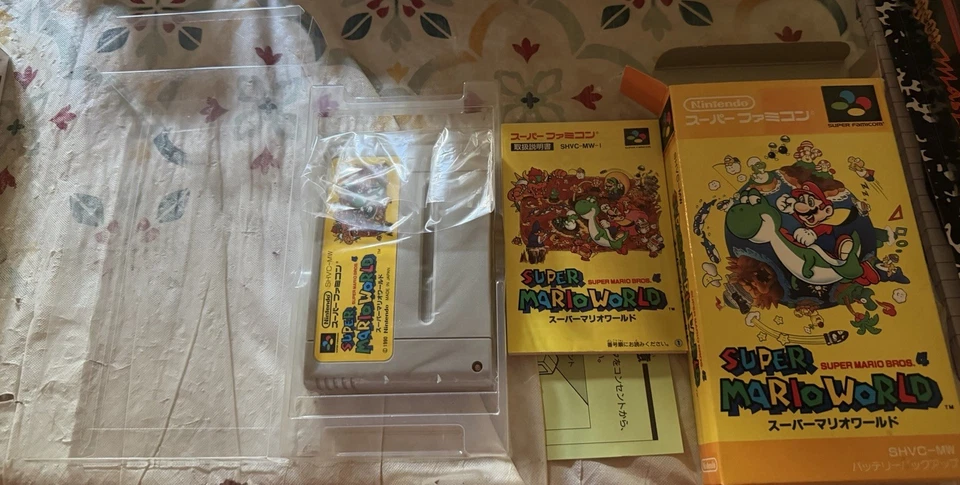 Super Mario World  Super Famicom Japanese Version COMPLETE US Seller - Image 2 of 3