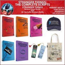 Stranger Things: The Complete Scripts 2025 Seasons 1 2 3 4 5 VARIANT SELECT