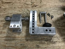 WEIGH SAFE 180 TURNOVER 6" DROP DUAL TOW BALL HITCH WITH 2.5" SHAFT LTB6-2.5