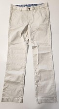 TOMMY BAHAMA men's flat front pants in Beige 34 x 32 Very Nice