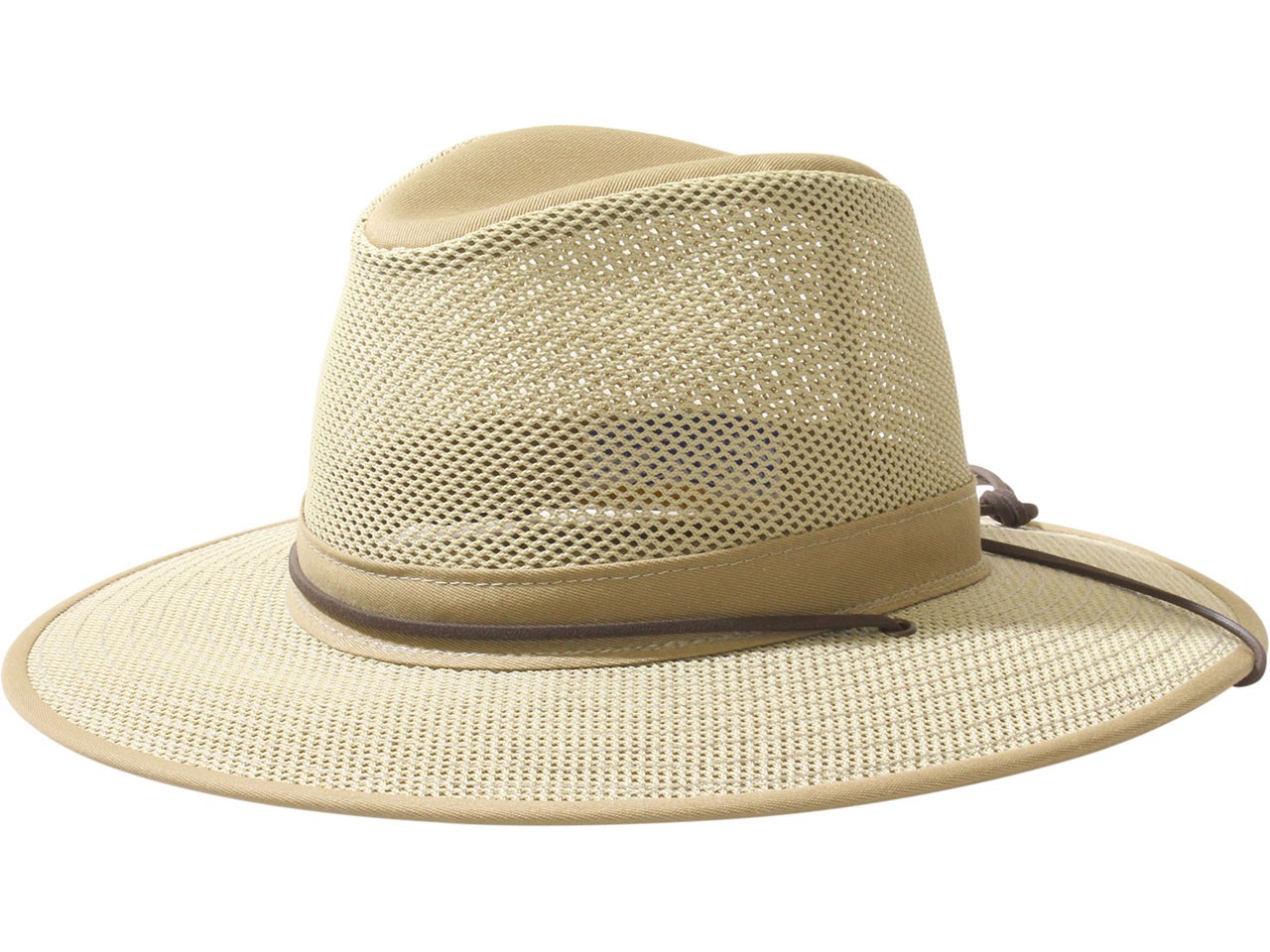 Marine Visual Men's Aussie Breezer Hat Collab. Henschel Mfg. USA Khaki