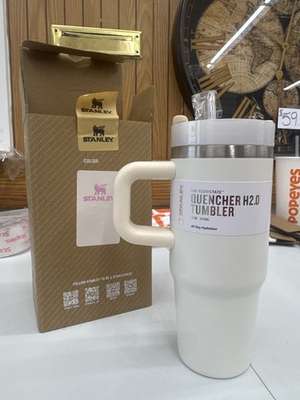 #ad #ad Stanley 16 oz The Quencher FlowState Mini Tumbler Cream $16.95