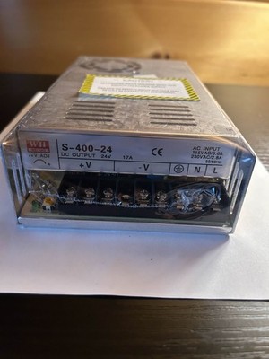 S-400-24 24V 17A 400W Switching Power Supply AC 110/220V CNC LED New