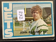 1972 Topps - John Riggins #13 (RC) Excellent Condition