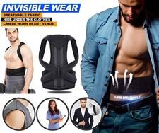Back Brace Posture Corrector for Women and Men Back Support Straightener US